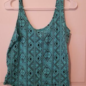 Patterned Tank Top